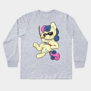 Secret Agent Sweetie Drops Kids Long Sleeve T-Shirt